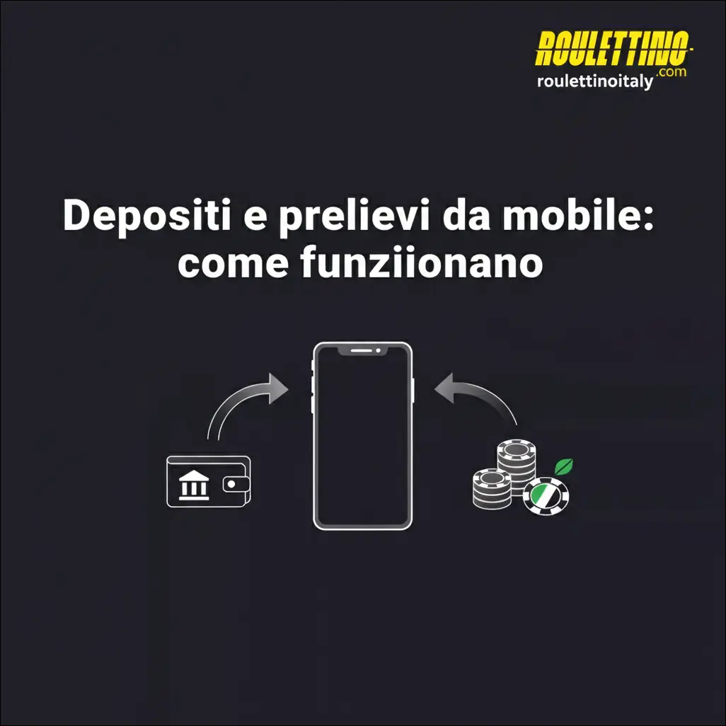 Depositi e prelievi da mobile: come funzionano