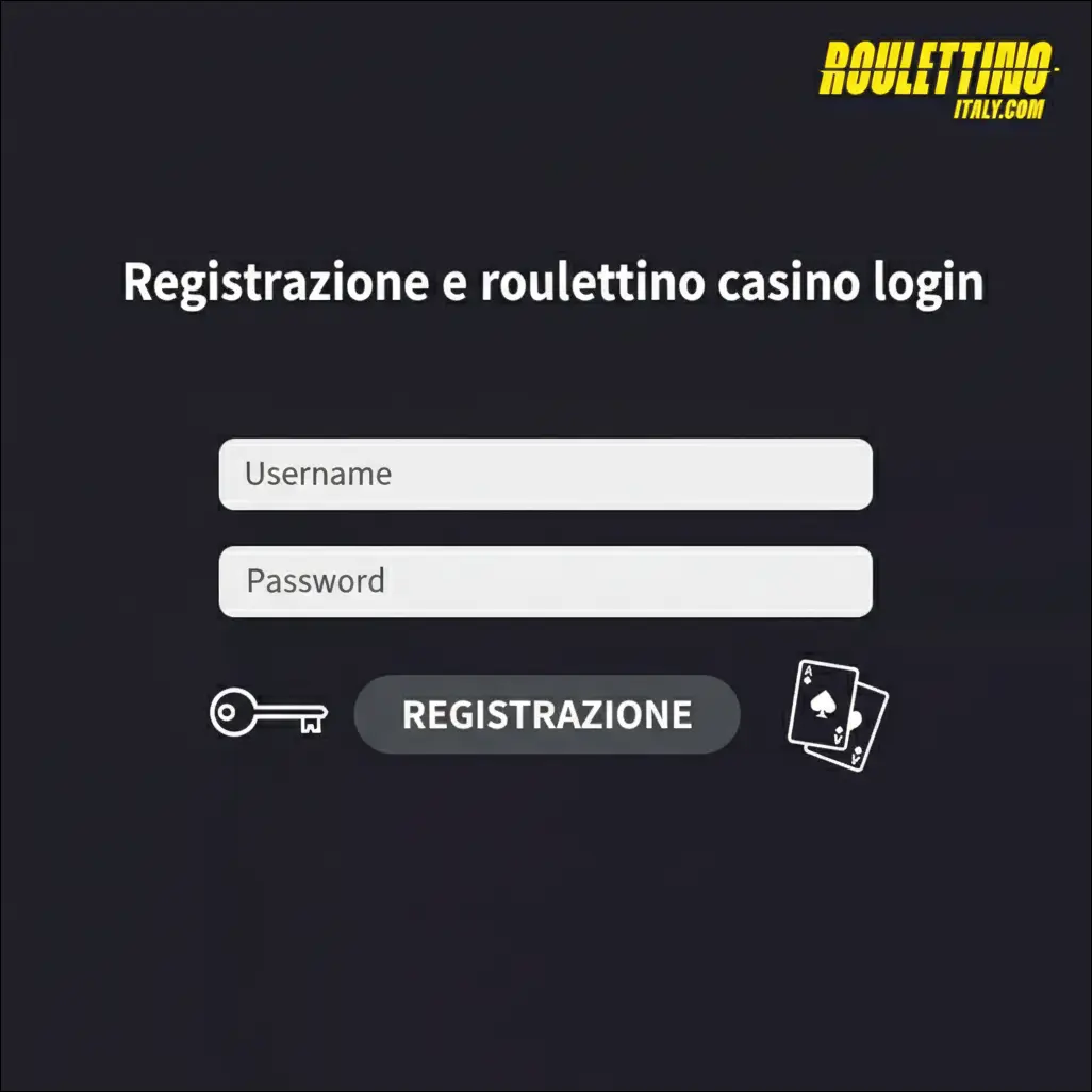Registrazione e Roulettino casino login